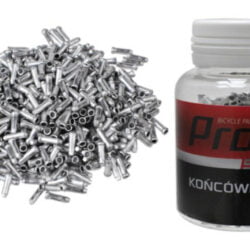 Końcówka linki przerzutki.