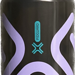 Bidon FIDGUARD 600 ml antybakteryjny trans.czar+li