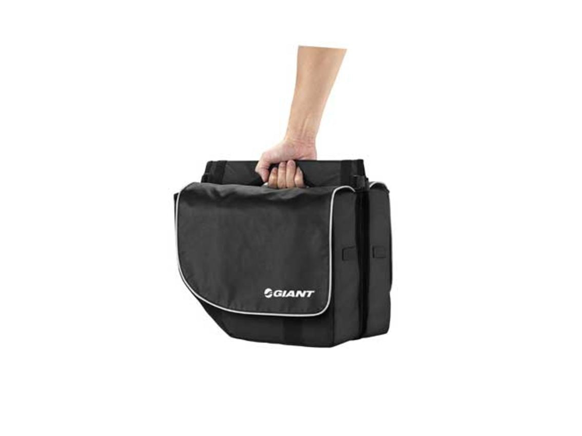 Sakwy tylne City czarne - obrazek 2