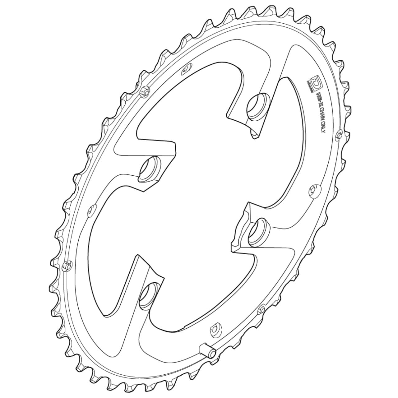 Tarcza Mechanizmu 40T-AG XTR FC-M985 Do 40-28T