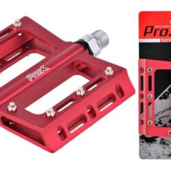 PEDAŁY PROX STIG CZERWONE ALUMINIOWE PLATFORMA PIN