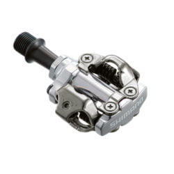 Shimano PD M540 z blokami srebrne.