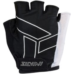 Rękawiczki damskie SILVINI  Enna WA1445 czarno-białe L