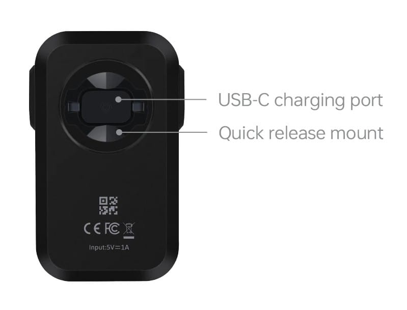 Lampka tylna radar MAGICSHINE SEEMEE 100AD – 100 lm, USB-C, IPX6 - obrazek 8