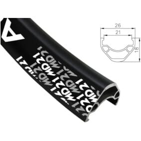 Obręcz mtb ALEXRIMS MD21 29"x32otw. Tubeless