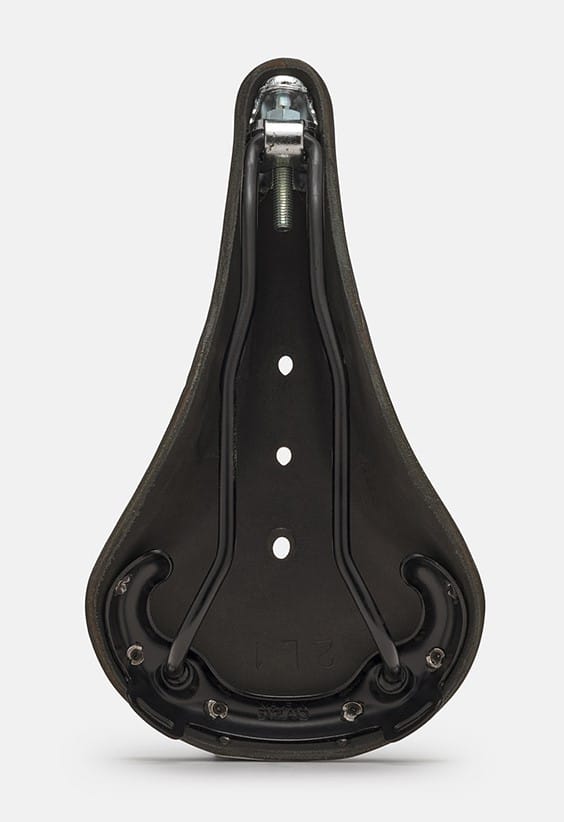 Siodełko BROOKS B17 NARROW, Black, Steel Rail, Waga 510g, Linia Leather (NEW) - obrazek 3