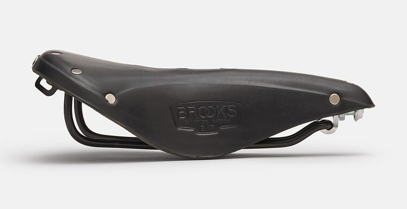Siodełko BROOKS B17 NARROW, Black, Steel Rail, Waga 510g, Linia Leather (NEW) - obrazek 4