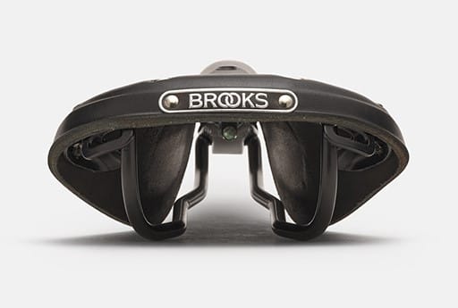 Siodełko BROOKS B17 NARROW, Black, Steel Rail, Waga 510g, Linia Leather (NEW) - obrazek 5