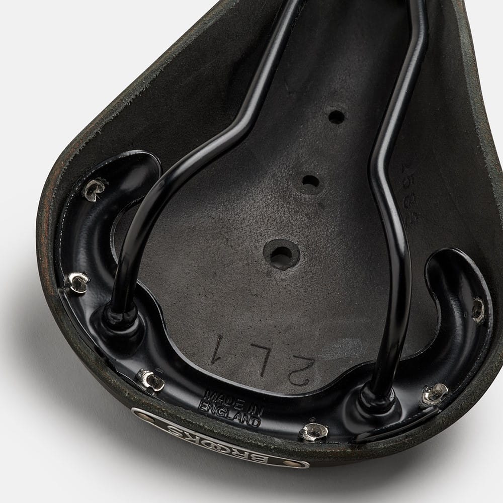 Siodełko BROOKS B17 NARROW, Black, Steel Rail, Waga 510g, Linia Leather (NEW) - obrazek 7