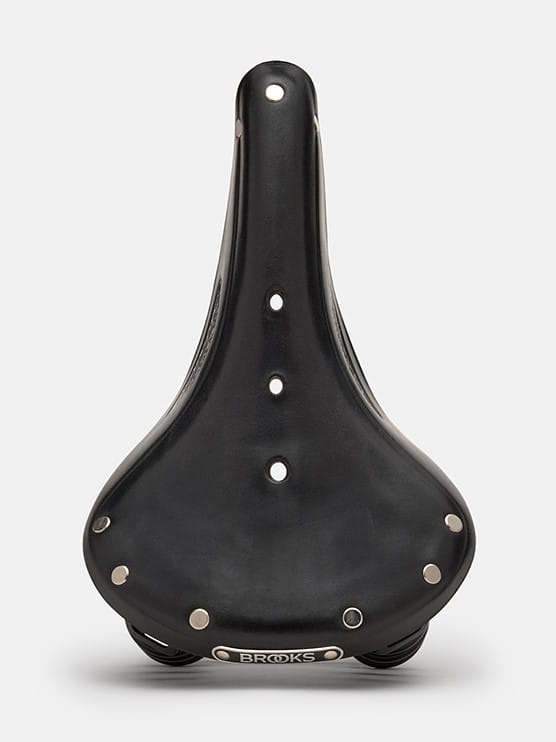 Siodełko BROOKS FLYER, Black, Steel Rail 860g - obrazek 3