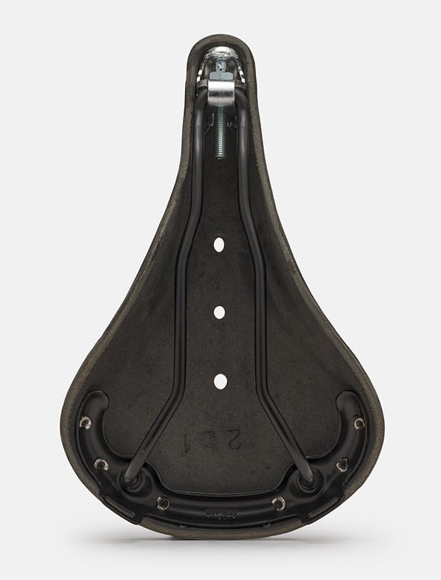 Siodełko BROOKS B17, Black, Steel Rail, 520g - obrazek 6