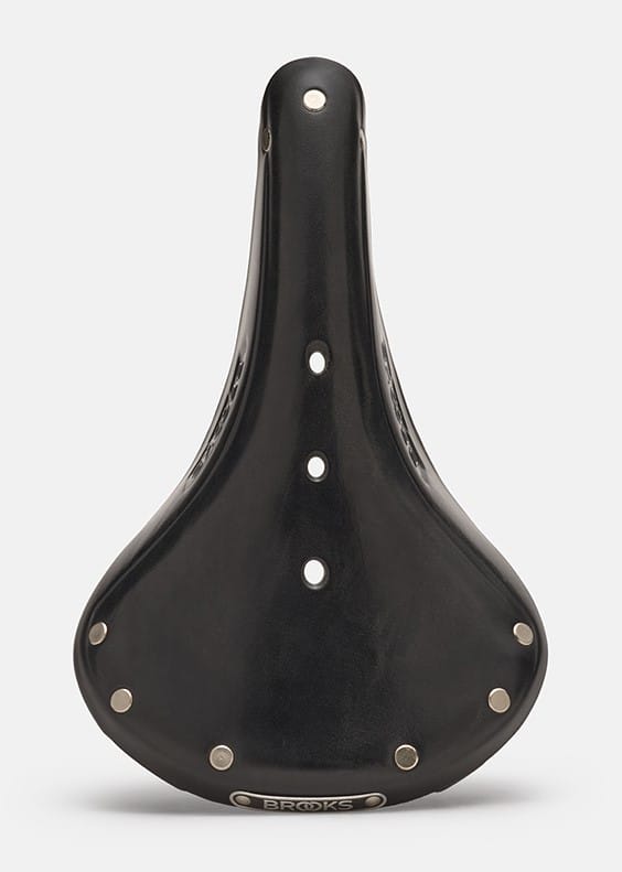 Siodełko BROOKS B17, Black, Steel Rail, 520g - obrazek 4