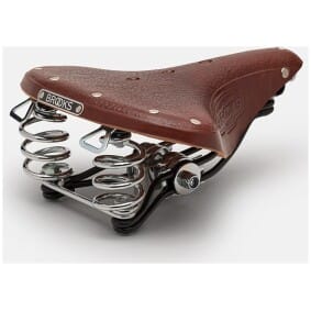 Siodełko BROOKS B66 SHORT, Brown, Steel Rail, Waga