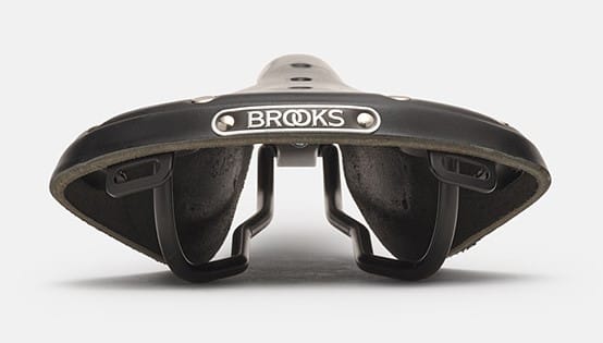 Siodełko BROOKS B17, Black, Steel Rail, 520g - obrazek 7