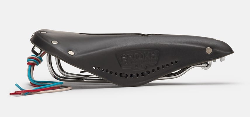 Siodełko BROOKS B17 CARVED, Black, Steel Rail, Wag - obrazek 5