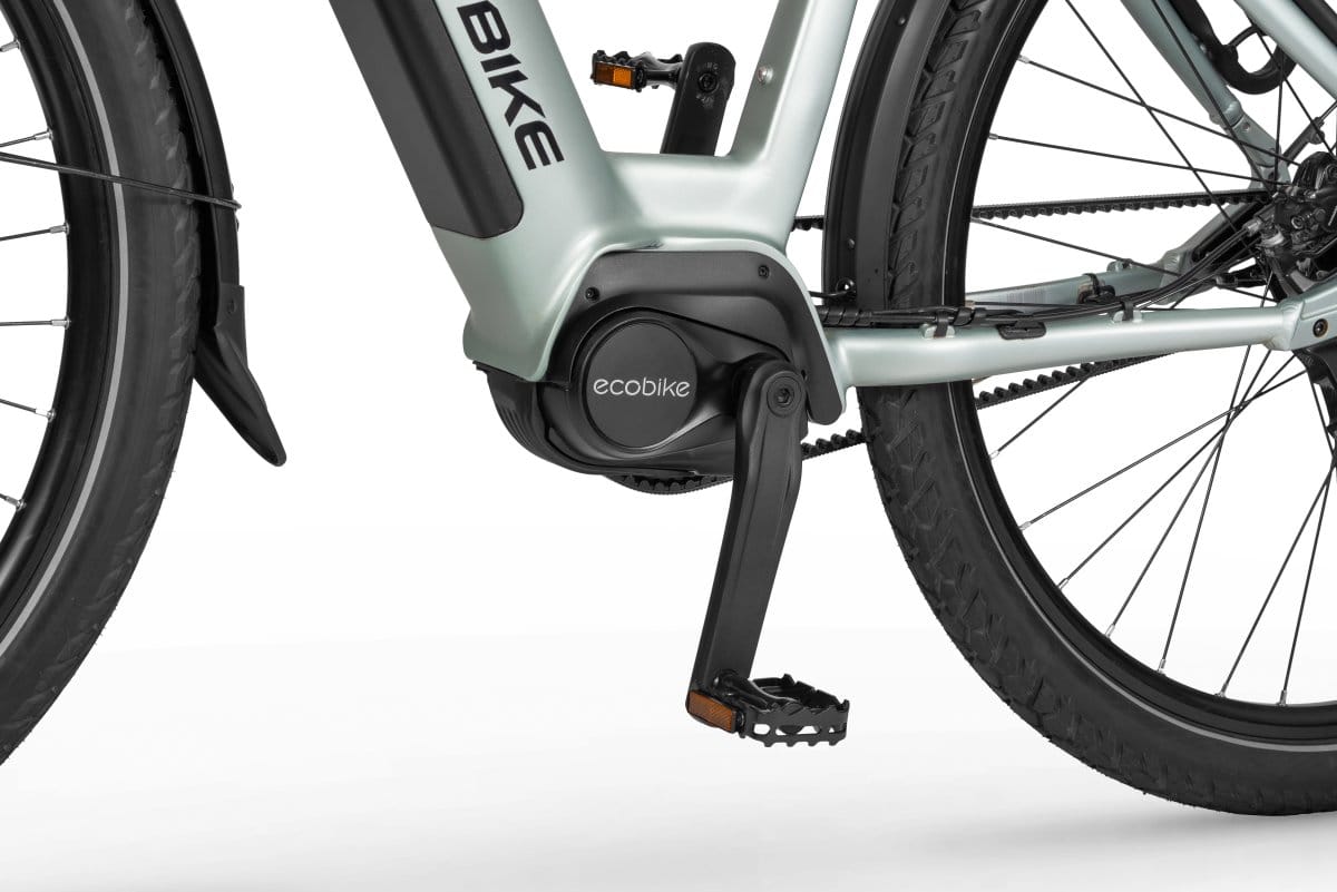 ROWER ELEKTRYCZNY ECOBIKE LX400 ARCTIC SILVER 17 - obrazek 5