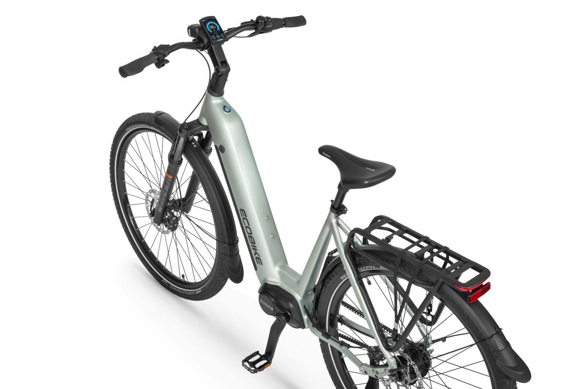 ROWER ELEKTRYCZNY ECOBIKE LX400 ARCTIC SILVER 17 - obrazek 8