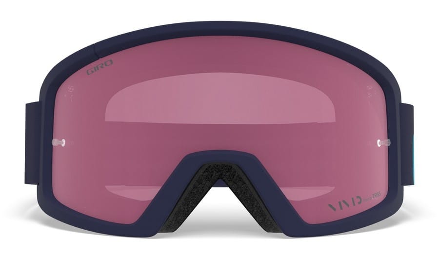 Gogle rowerowe GIRO TAZZ MTB Citron Fanatic – kolorowa szyba, EXV, EVAK - obrazek 2