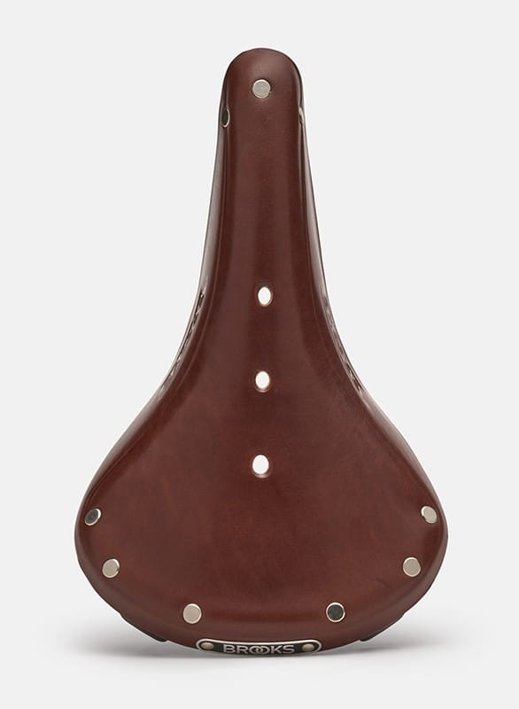 Siodełko Brooks B17 Brown Steel Rail – skórzane, turystyczne - obrazek 2