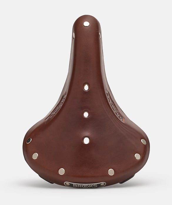 Siodełko BROOKS B17 SHORT, Brown, Steel Rail, Waga - obrazek 2