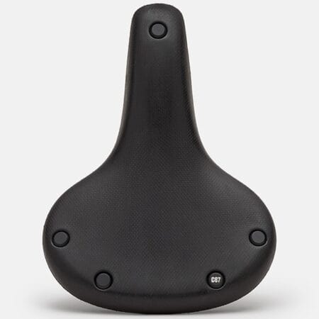 Siodełko Brooks Cambium C67 Black stalowe pręty 485g