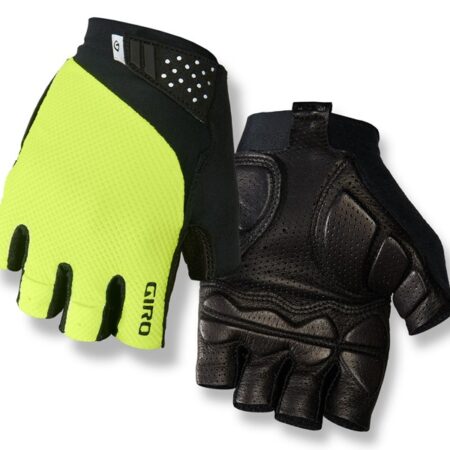 Rękawiczki rowerowe Giro Monaco II Gel – krótki palec, yellow, roz. M