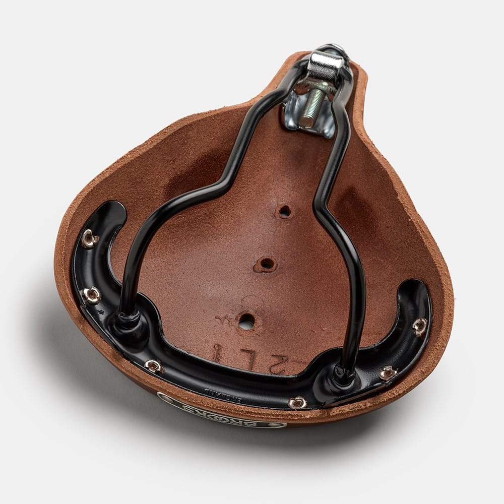 Siodełko BROOKS B17 SHORT, Brown, Steel Rail, Waga - obrazek 7