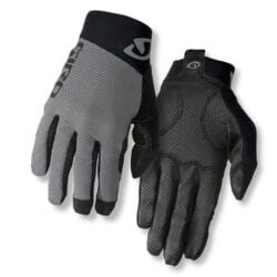 Rękawiczki rowerowe Giro Rivet II – długi palec, titanium, roz. XXL
