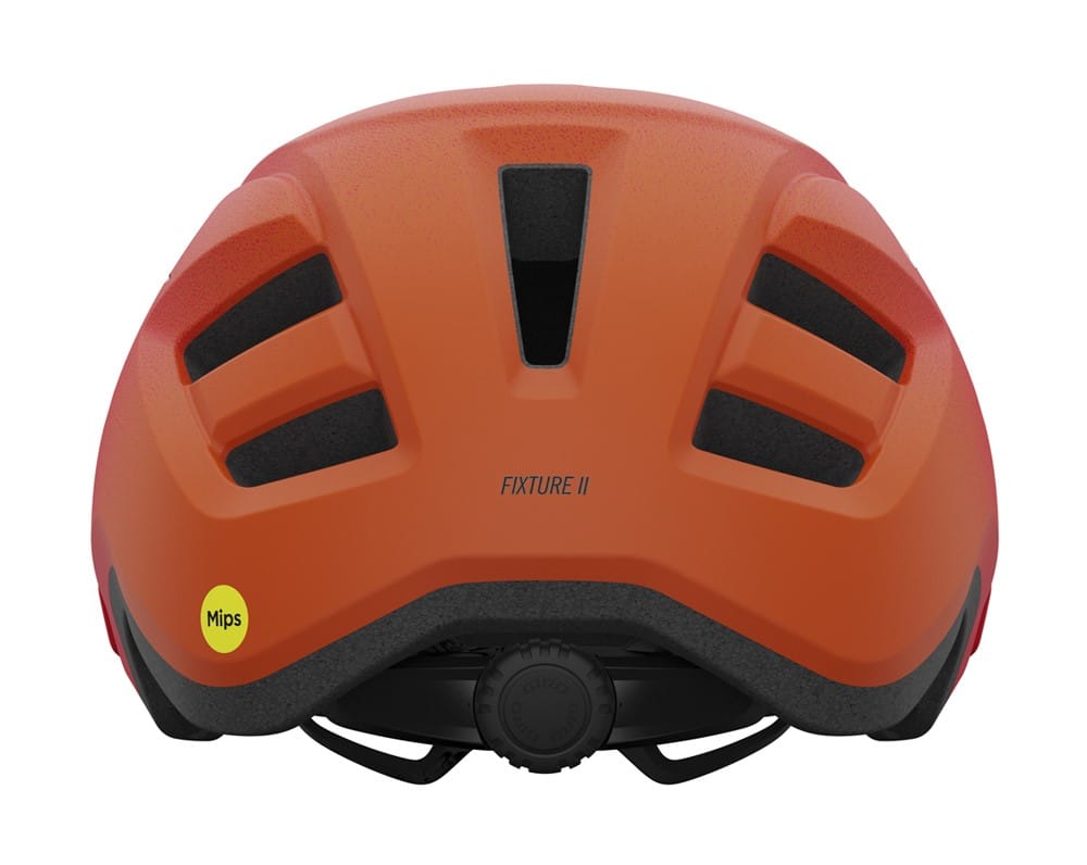 Kask GIRO Fixture II Matte Red Fade (50-57 cm) - obrazek 3