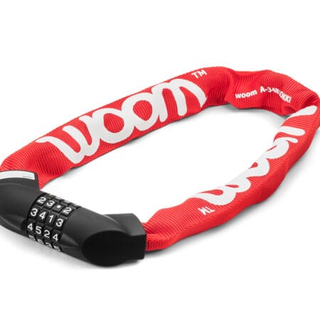 Zapięcie rowerowe Woom LOKKI Red – bezpieczeństwo i wygoda dla najmłodszych