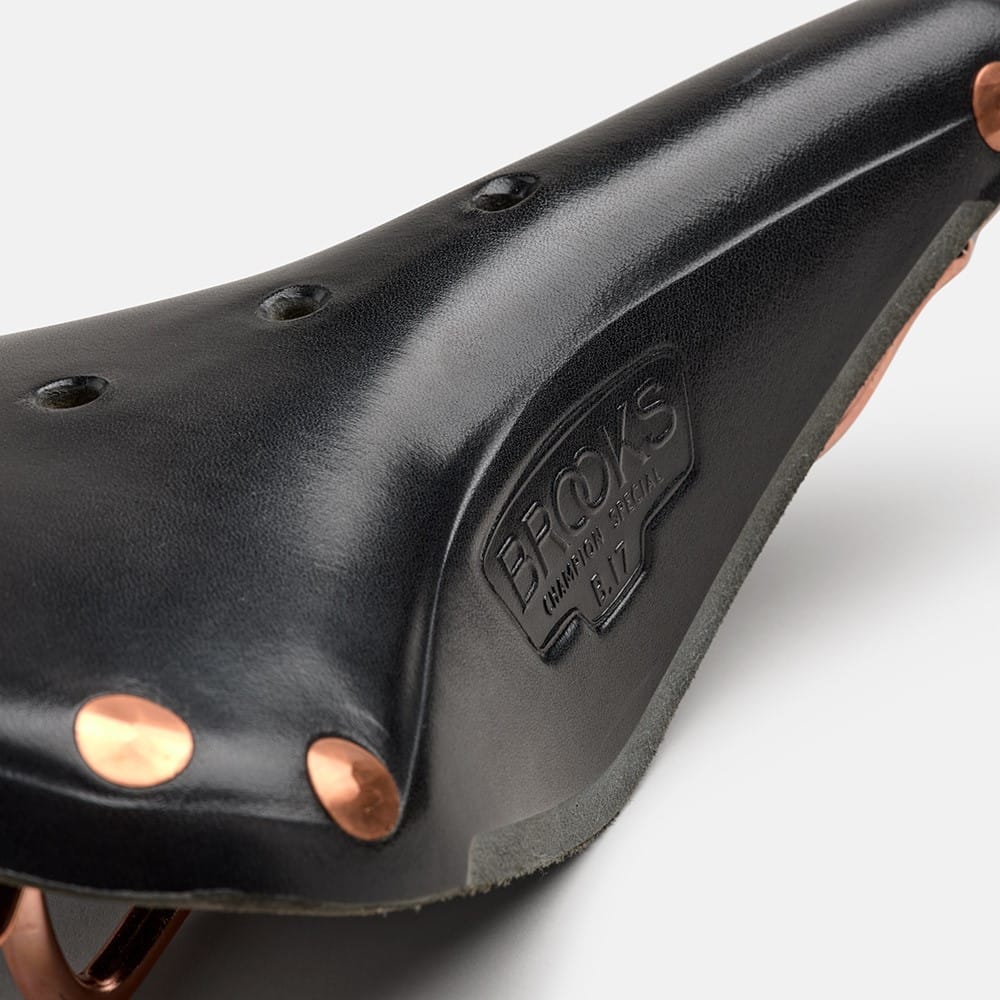 Siodełko Brooks B17 Special Black Steel Rail – skórzane, turystyczne - obrazek 3