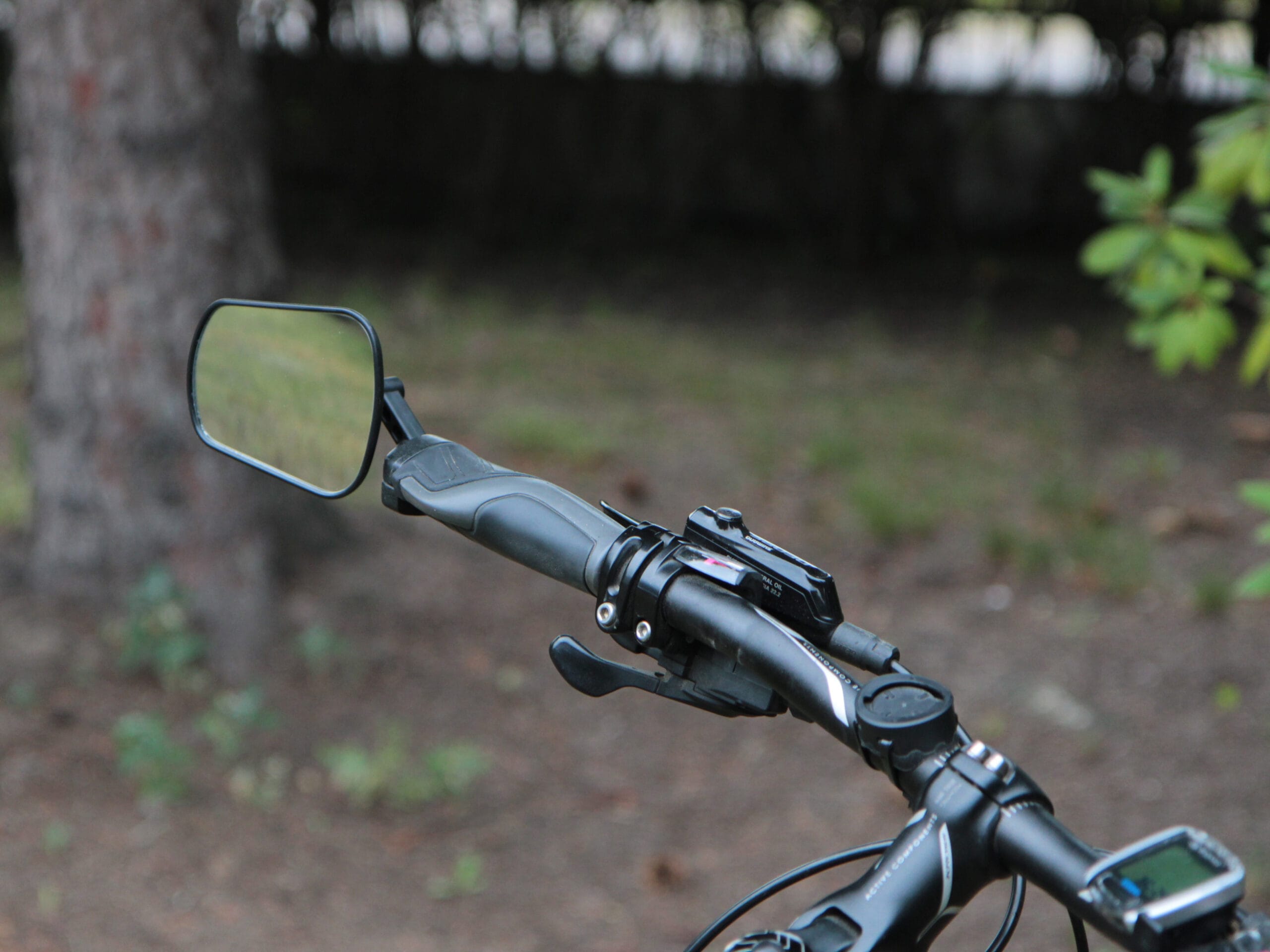 Lusterko rowerowe AJS PLUS w kierownicę – szklane sferyczne, polski produkt - obrazek 5