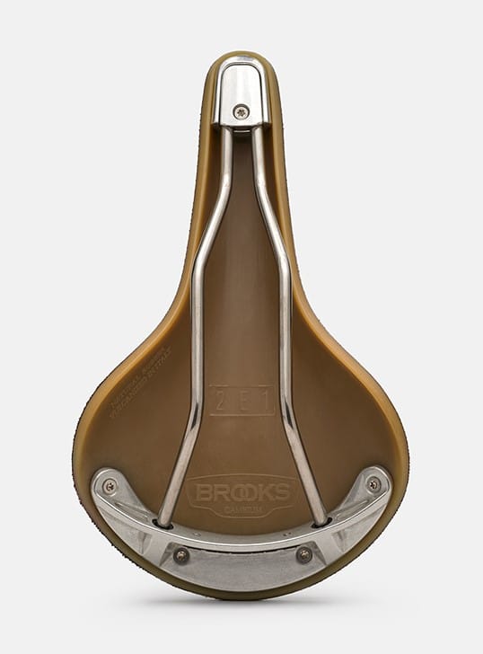 Siodełko Brooks Cambium C17 Special Black stalowe pręty - obrazek 6