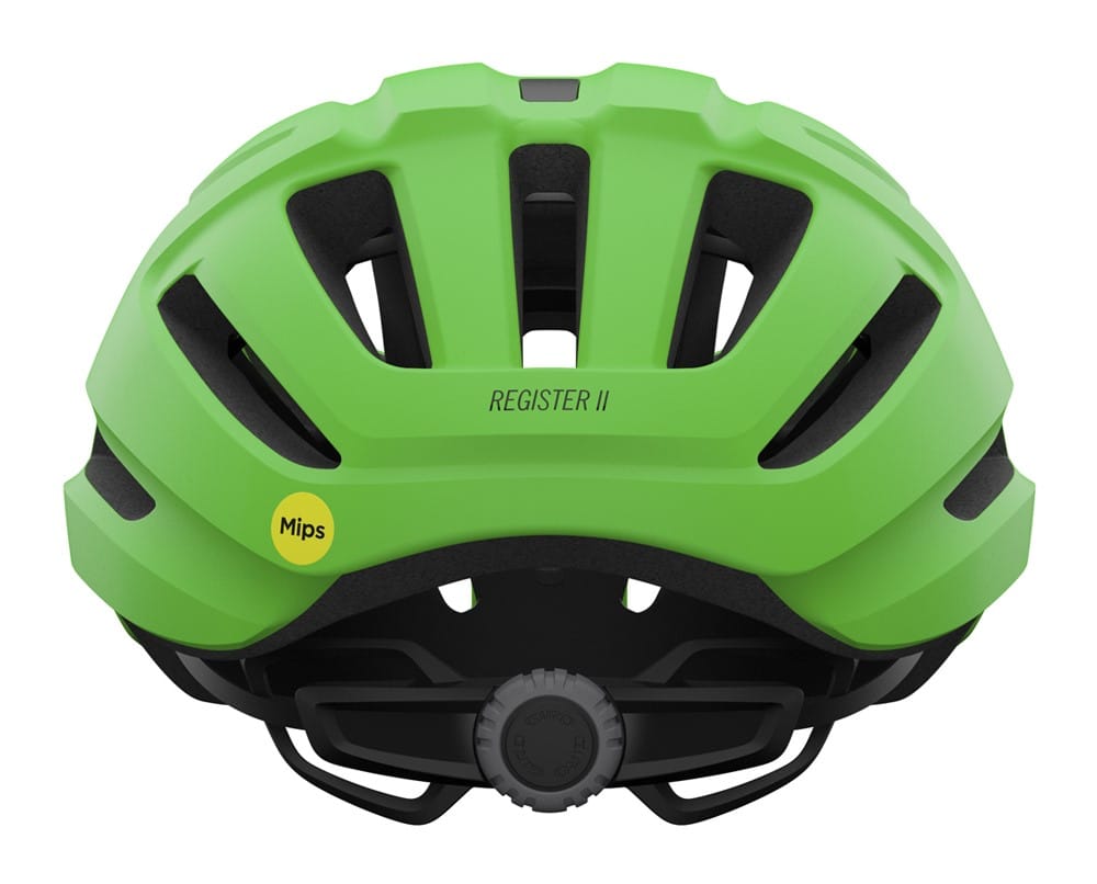 Kask GIRO REGISTER II matte bright green 50-57 - obrazek 3