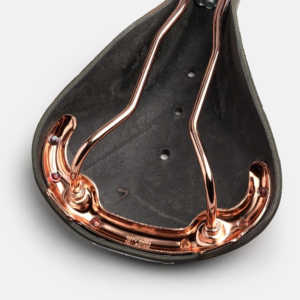 Siodełko Brooks B17 Special Black Steel Rail – skórzane, turystyczne - obrazek 7