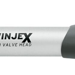 Pompka rowerowa SKS TWINJEX ALU srebrna – kompaktowa aluminiowa