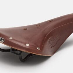 Siodełko Brooks B17 Brown Steel Rail – skórzane, turystyczne