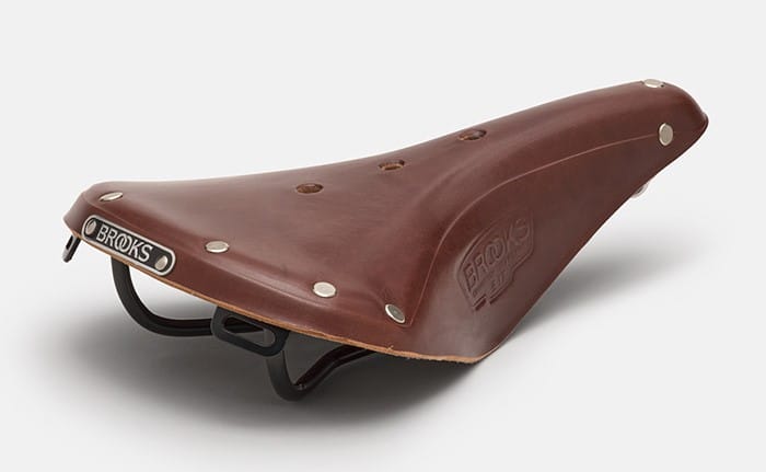 Siodełko Brooks B17 Brown Steel Rail – skórzane, turystyczne