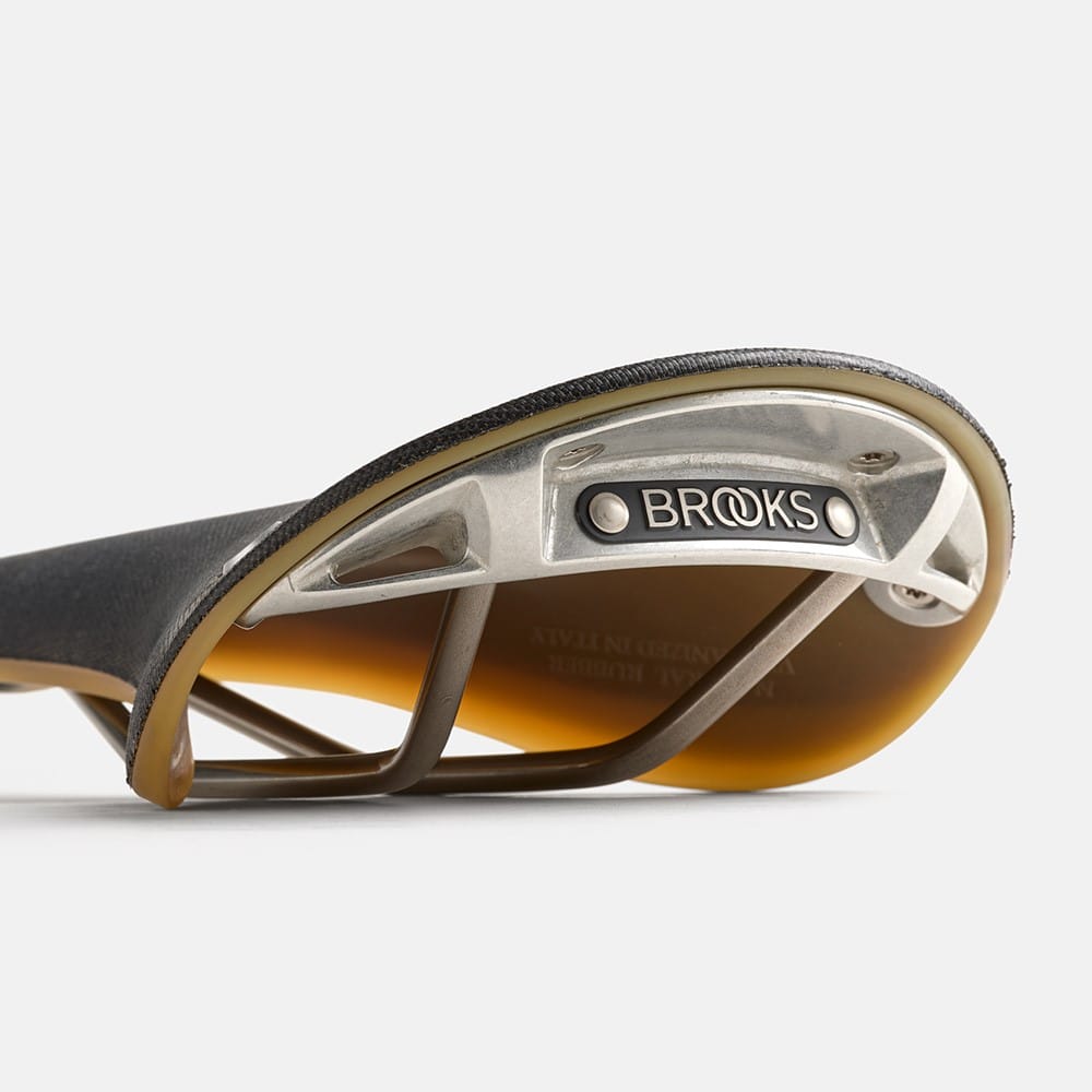 Siodełko Brooks Cambium C17 Special Black stalowe pręty - obrazek 7