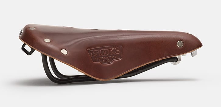 Siodełko BROOKS B17 SHORT, Brown, Steel Rail, Waga - obrazek 4