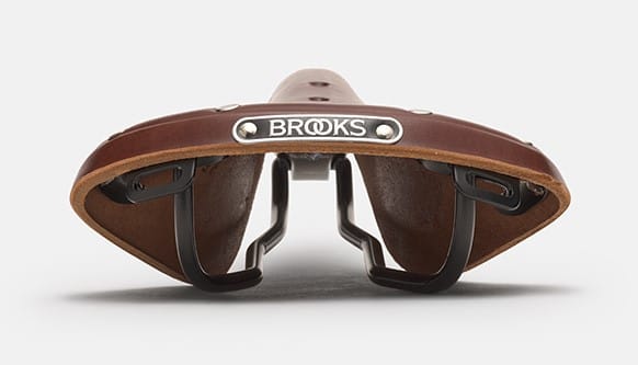 Siodełko Brooks B17 Brown Steel Rail – skórzane, turystyczne - obrazek 5