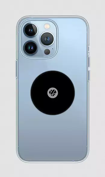 Samoprzyczepna stalowa płytka Shapeheart dla smarfonów