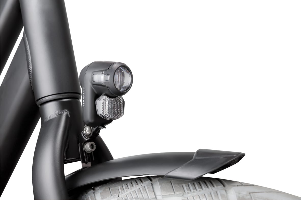 Lampka rowerowa przednia AXA NOX City 4 Battery z włącznikiem - obrazek 6