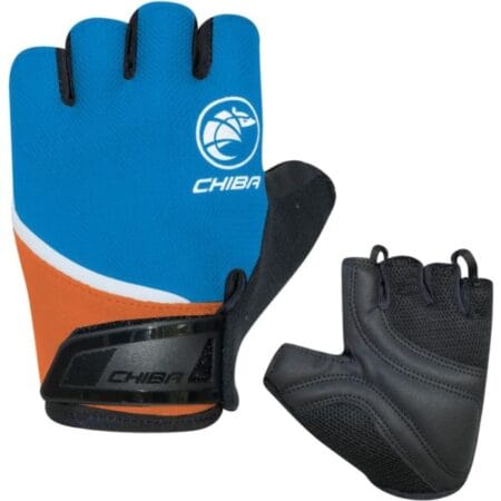 Rękawiczki rowerowe Chiba Youth niebieskie rozm. XS/S