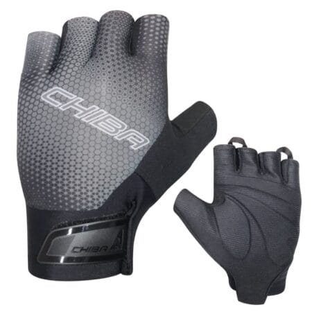 Rękawiczki rowerowe Chiba Ergo Superlight szare rozm. M