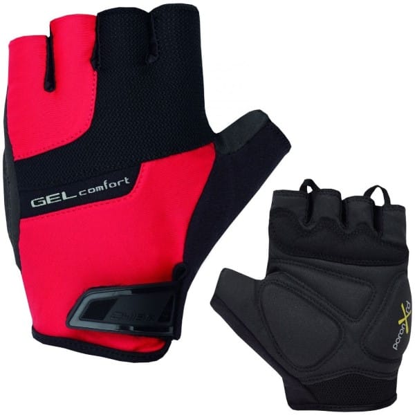 Rękawiczki rowerowe Chiba Gel Comfort czerwone rozm. XXL