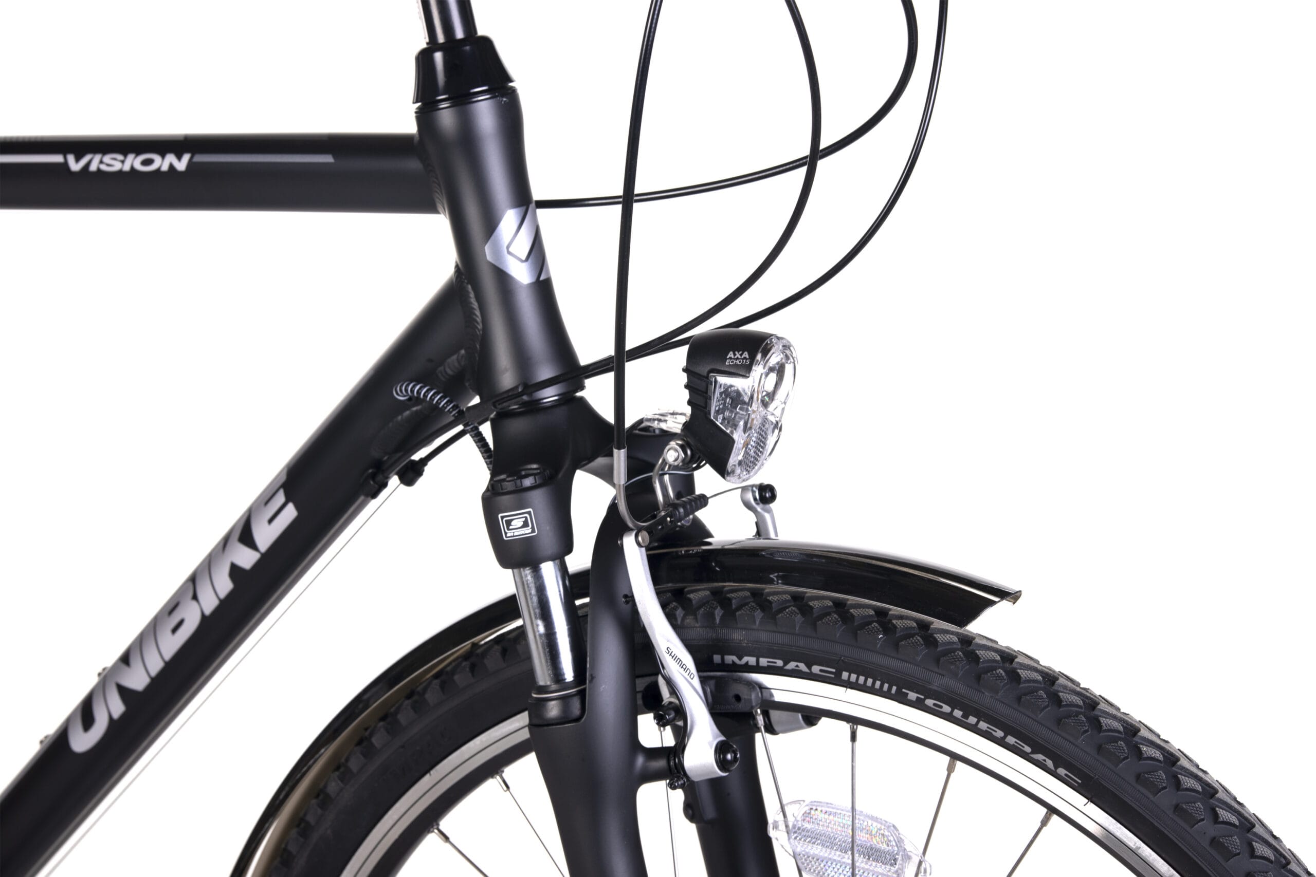 Rower Unibike Vision M21 grafitowy - obrazek 2