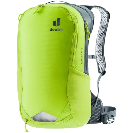 Plecak rowerowy Deuter Race Air 14+3 citrus-graphite lekki i wentylowany