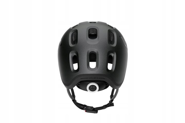 Woom READY Charcoal Metallic – kask rowerowy dziecięcy, rozmiar M (53-57 cm) - obrazek 6