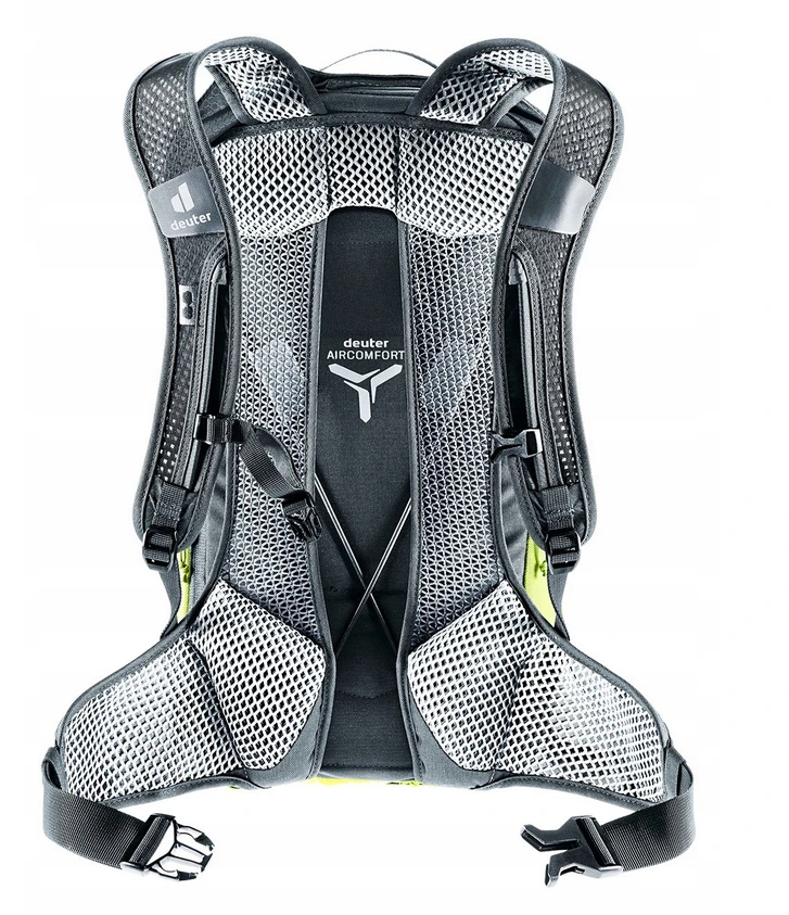 Plecak rowerowy Deuter Race Air 14+3 citrus-graphite lekki i wentylowany - obrazek 4